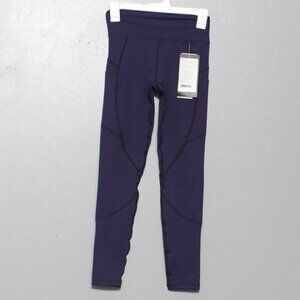 Vie active nwt navy blue active 7/8 leggings